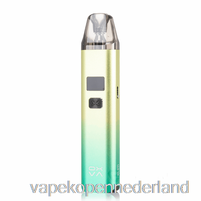Elektronische Sigaret Vape Oxva Xlim V2 25w Pod-systeem Groene Citroen